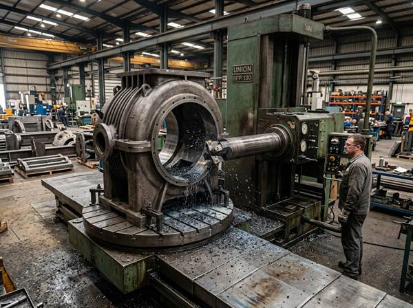 Horizontal Boring Mill Machine