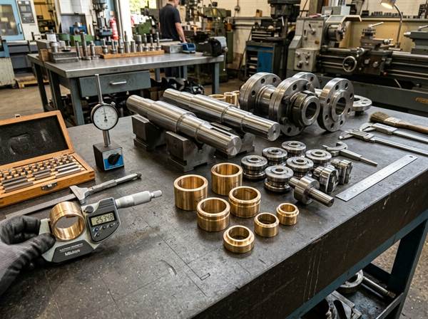 Earthmoving Machinery Bucket Pins & Bushes